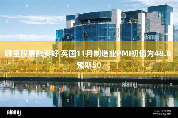 哪里股票融资好 英国11月制造业PMI初值为48.6 预期50